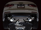 AWE 3015-43107 - 19-23 Audi C8 S6/S7 2.9T V6 AWD Touring Edition Exhaust - Diamond Black Tips