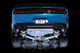 AWE 3020-42074 - 2015+ Dodge Challenger 6.4L/6.2L Non-Resonated Touring Edition Exhaust - Quad Silver Tips