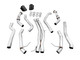 AWE 3020-33058 - Audi B9 RS5 Track Edition Exhaust w/ Diamond Black RS Tips