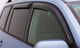 Auto Ventshade (AVS) 94737 - 20-23 Kia Soul Ventvisor Outside Mount Front & Rear Window Deflectors 4pc - Smoke