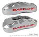 Baer Brakes 4301083S - Brake System 14 Inch Front Extreme+ Silver 64-74 GM A Body Modified Drop Spindles