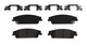 Baer Brakes D1707 - Brake Pads Rear 15-16 Escalade 14-16 Silverado 1500/Suburban/Tahoe 14-16 Sierra 1550/Yukon/Yukon XL BAER Sport