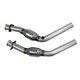 BBK 1814 - 11-14 Mustang 3.7 V6 High Flow X Pipe With Catalytic Converters - 2-1/2