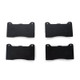 BLOX Racing BXBS-10500 - Racing Forged 4 Piston Calipers and Pads (Fits Honda/Acura 262mm Rotors)