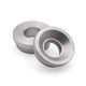 BLOX Racing BXAC-00322-RAW - Racing 2-pc Solid Shifter Bushing Kit, Front - For B-Series Transmission - Raw