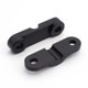 BLOX Racing BXAC-00321-BK - Racing 2-Pc Solid Shifter Bushing Kit Rear - Civic Integra - Black