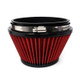 BLOX Racing BXIM-00324 - Racing Shorty Performance 5in Air Filter w/4in Velocity Stack and Coupler Kit