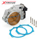 BLOX Racing BXIM-00255-SI - Racing 2015+ Dodge Hellcat / Jeep Trackhawk 6.2L 105mm Electronic Billet Throttle Body - Silver
