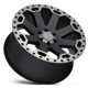 Black Rhino Wheels 1880WAR305127M71 - Warlord 18X8 Matte Black W/ Machined Dark Tint