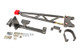 BMR TA011H - 93-02 F-Body w/ DSL Torque Arm Tunnel Mount (For Stock Exhaust) - Black Hammertone