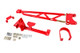BMR TA011R - 93-02 F-Body w/ DSL Torque Arm Tunnel Mount (For Stock Exhaust) - Red