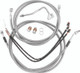 Burly Brand B30-1102 - Control Kit 13in ABS - Stainless Steel