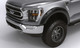 Bushwacker 28313-08 - 08-10 Ford F-250 / F-350 Super Duty (Excl. Dually) Forge Style Flares 4pc - Black