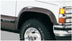 Bushwacker 40013-01 - 88-99 Chevy C1500 Extend-A-Fender Style Flares 2pc Covers OEM Flare Holes - Black