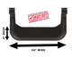Carr 123331 -   - Super Hoop; Assist/Side Step; XP3 Black Powder Coat; Pair