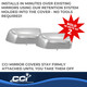 Coast To Coast CCIMC67525R - Exterior Mirror Cover Full Cover Chrome Plated ABS Set Of 2