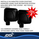 Coast To Coast CCIMC67401BK - Exterior Mirror Cover