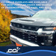 Coast To Coast CCIGI168BLK - Four Piece Set, Gloss Black Finish, Utilizes Both Clips and Tape for Retention