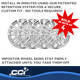 Coast To Coast IMP480X - Fits Over And Into OEM Wheel