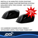Coast To Coast MC67532RBK - Exterior Mirror Cover