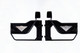 Combat Off Road 15-1046 - Jeep Half Doors Front 18-Pres Wrangler JL 20-Pres Gladiator Steel Pair