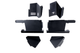 Combat Off Road 35-1069 - Jeep JT Gladiator Aluminum Inner Fender Liners Rear Pair Combat Offroad