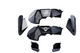 Combat Off Road 25-1066 - Jeep JL/JLU Wrangler Aluminum Inner Fender Liners Front Pair Combat Offroad