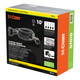 CURT 57010 - 10' Custom Wiring Extension Harness (Adds 7-Way RV Blade to Truck Bed, Packaged)