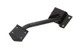 DEE ZEE DZ 6204S - Step Board - Bumper Step - Bumper Mount - Driver Side - Aluminum - Black Powder Coat - Ford Fullsize Truck 2015-21 - Each
