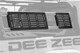 DEE ZEE DZ 95031TB - Large Molle Panel Over land Series
