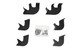 DEE ZEE DZ66337 - Deezee 19-23 Dodge/Ram Ram Running Board Hex Side Step Bracket Kit