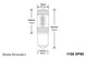 Diode Dynamics DD0007P - 1156 XP80 LED Amber Pair