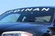Dinan D080-0009-S - Windshield Banner
