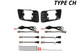 Diode Dynamics DD6255P - SS3 Type M Fog Light Mounting Kit