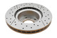 DBA DBA040X - 04 Pontiac GTO Front Drilled & Slotted Street Series Rotor
