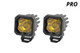 Diode Dynamics DD6468P - Stage Series C1 LED Pod Pro Yellow Spot Standard ABL Pair