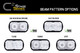 Diode Dynamics DD6628 - Stage Series 2 Inch Lens Fog Clear