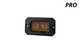 Diode Dynamics DD6735S - Stage Series 2in LED Pod Pro Yellow Combo Flush ABL Single