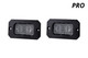 Diode Dynamics DD6733P - Stage Series 2in LED Pod Pro White Combo Flush RBL Pair