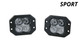 Diode Dynamics DD6920P - SS3 Sport ABL White Combo Flush Pair