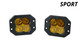 Diode Dynamics DD6925P - SS3 Sport ABL Yellow Flood Flush Pair