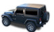 DV8 Offroad HT07SB22 - Jeep JK Hard Top Square Back 07-18 Wrangler JK 2 Door 2 Piece