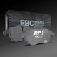 EBC DP81930RP1 - Racing 08-12 Porsche 911 (997) (Cast Iron Disc Only) RP-1 Race Rear Brake Pads