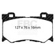 EBC DP81823RPX - Racing 08-13 Infiniti FX50 5.0L RP-X Front Brake Pads
