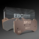 EBC DP81210.15SR11 - Racing 17-21 Honda Civic Type-R (FK8) SR-11 Sintered Race Front Brake Pads