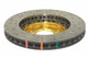 DBA DBA52113GLDXS - 05-10 Ford Mustang GT / 11-13 V6 Front Drilled & Slotted 5000 Series 2 Piece Rotor w/ Gold Hat