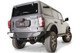 Fab Fours FB21-Z5251-1 - Spare Tire Delete; 2 Stage Black Powder Coated;