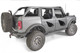 Fab Fours FB1031-1 - Trail Doors; Inserts; Matte Black Powder Coat: 4 Pcs;
