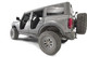 Fab Fours FB2002-1 - Fender Flare; Delete; Matte Black Powder Coat;
