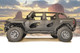 Fab Fours FB2001-1 - Fender; Rear; Matte Black Powder Coat;